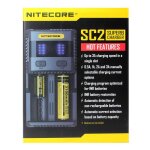 Nitecore SC2 2-Schacht 3A Schnellladegerät