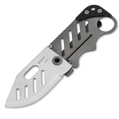 Böker Plus Credit Card Knife Taschenmesser - Titangrau