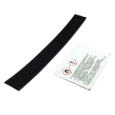 Lupine 3M Duallock 20cm Klettband-Streifen schwarz