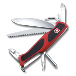 Victorinox Ranger 78 M Grip Taschenmesser - Rot/Schwarz