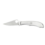 Spyderco Honeybee SS C137P Taschenmesser - Silber