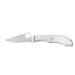 Spyderco Honeybee SS C137P Taschenmesser - Silber