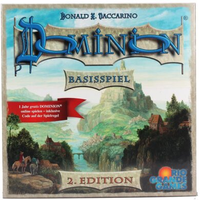 Rio Grande Games Dominion - Basisspiel 2.Edition (DE) Spiel des Jahres 2009