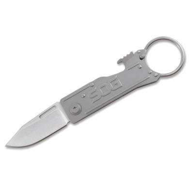 SOG KeyTron Taschenmesser - Silber