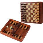 Philos Reise-Schach-Backgammon-Dame-Set mit magnetischen...