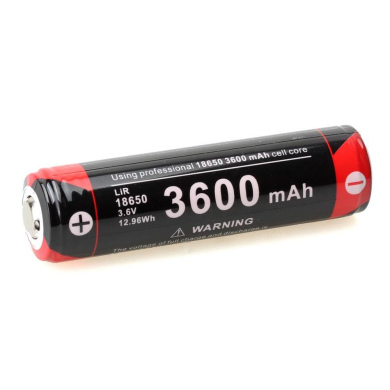 Klarus 18GT-36 | 18650 geschützter Lithium-Ionen-Akku 3,6V 3600mAh