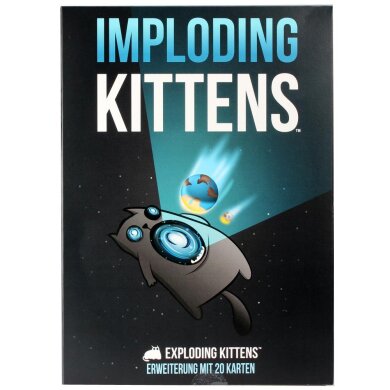 Asmodee Exploding Kittens - Imploding Kittens 1.Erweiterung (DE)