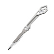 Nitecore NTK05 Titan Knife Taschenmesser - Silber