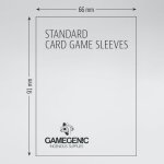 Gamegenic Matte Card Sleeves Kartenschutzhüllen 66x91mm (250 Stück) Vorteilspack