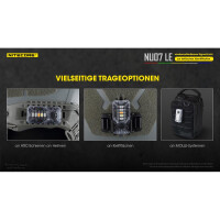 Nitecore NU07 LE Signalleuchte 15 Lumen - Transparent 4