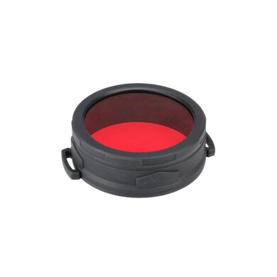 Nitecore Rotfilter NFR65 für Taschenlampe mit 70 mm Bezel