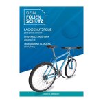 DEIN FOLIENSCHUTZ Lackschutz-Folie Fahrrad 21tlg Klebeset transparent glossy