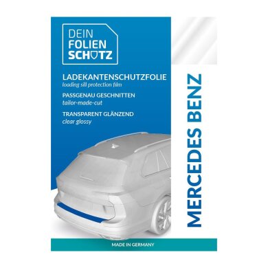 DEIN FOLIENSCHUTZ Ladekantenschutz Mercedes Benz V-Klasse - Transparent Glossy