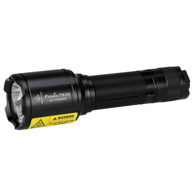 Fenix TK25 UV LED-Taschenlampe 1000 Lumen - Schwarz