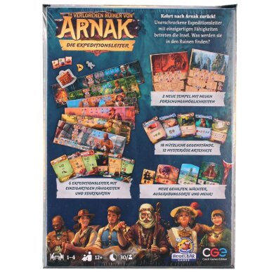 Die Verlorenen Ruinen von Arnak - Expedition Leaders Erweiterung (DE)