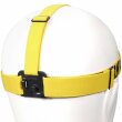 Lupine Neo/Piko/Blika Stirnband mit FrontClick & FastClick gelb-schwarz (d1126)