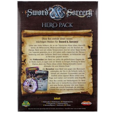 Ares Games Sword & Sorcery - 6 Hero Set - Vorteilspack (deutsch)