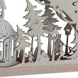 Original Erzgebirge - 3D Schwibbogen Kapelle im Wald (55cm)