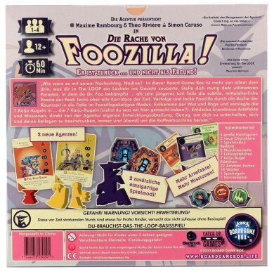 Board Game Box The Loop - Die Rache von Foozilla (deutsch)