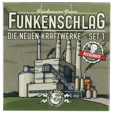 Funkenschlag - Die neuen Kraftwerke Set 1 (Recharged Version) 3. Erweiterung