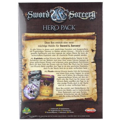 Ares Games Sword & Sorcery - Victoria Hero Pack Erweiterung (deutsch)