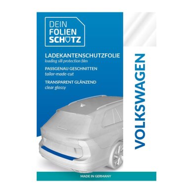 DEIN FOLIENSCHUTZ Ladekantenschutzfolie VW Golf VIII CD Limo transp. glänzend