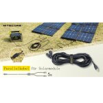 Nitecore Verlängerungskabel für Solarpanel - 5m (+)
