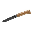 Opinel No 08 Black Oak Taschenmesser in Holzbox - Eichenholz