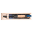 Opinel No 08 Black Oak Taschenmesser in Holzbox - Eichenholz