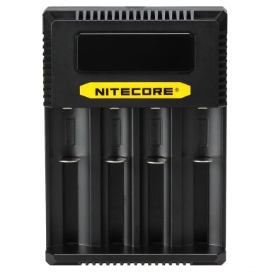 Nitecore Ci4 4-Schacht USB-Ladegerät mit LCD