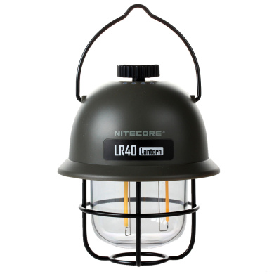 Nitecore LR40 Camping-Laterne mit Powerbank 100 Lumen - Olivgrün