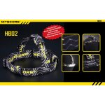 Nitecore HB02 Kopfband / Stirnband für Taschenlampen
