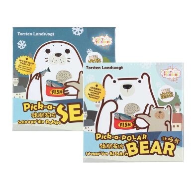 Jolly Thinkers Pick-a-Polar Bear + Pick-a-Seal Vorteilspack (DE/EN)