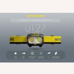 Nitecore UT27 V2 Dual Power LED-Stirnlampe 800 Lumen