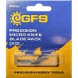 GF9 - Precision Micro Knife Blade Pack/ Ersatzklingen (x5) (+)