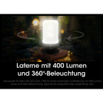Nitecore LR70 LED Taschenlampe mit Powerbankfunktion 3000 Lumen - Weiß