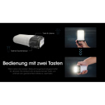 Nitecore LR70 LED Taschenlampe mit Powerbankfunktion 3000 Lumen - Weiß