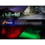 Fenix HT18R LED Taschenlampe 2800 Lumen - Schwarz