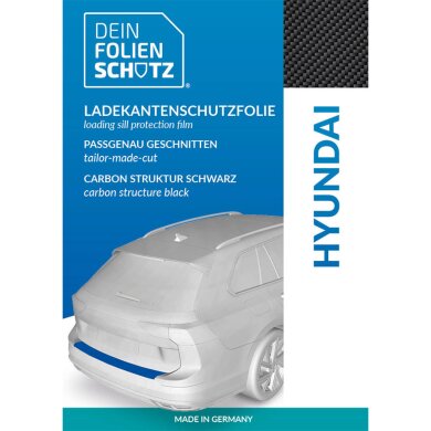 DEIN FOLIENSCHUTZ Ladekantenfolie Hyundai i30 III (PD) Limousine