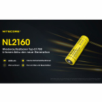 Nitecore NL2160 | 21700 Lithium-Ionen-Akku 3,6V 6000mAh