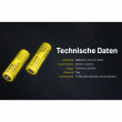Nitecore NL2160 | 21700 Lithium-Ionen-Akku 3,6V 6000mAh 7