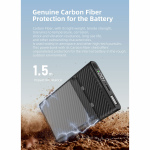 Klarus K5 Carbon Powerbank 10.000mAh - Carbonschwarz
