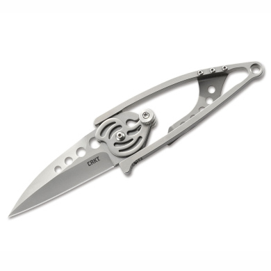 CRKT Snap Lock Taschenmesser - Silber