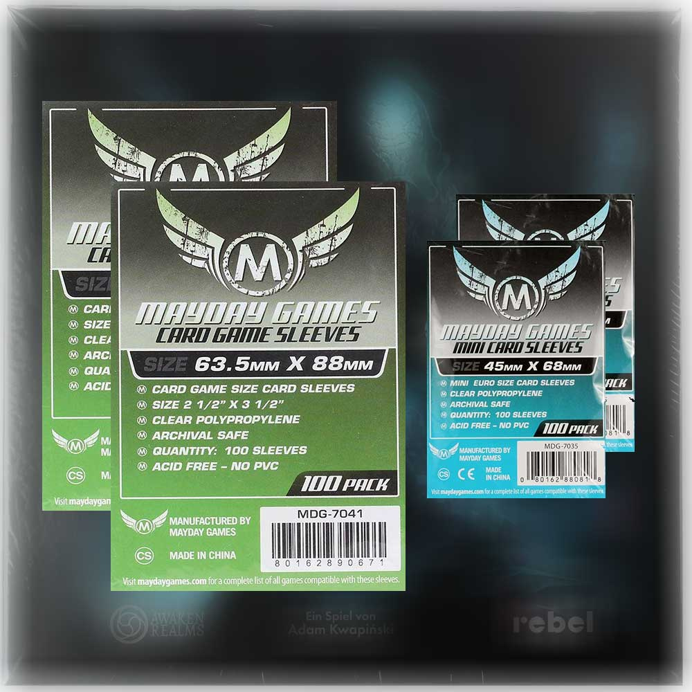 nemesis card sleeve size Retaliation All in Gamefound Compatible Bundle : Toys & Games It includes enough sleeves to sleeve all the games cards Mayday Standard Sleeves fr Nemesis