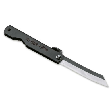 Higo Kyoso Taschenmesser - Schwarz