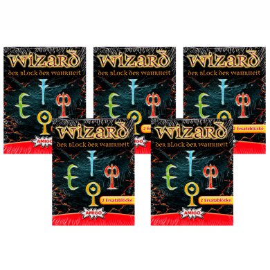 Amigo Wizard: Ersatzblöcke (5 x 2 Stück) - Vorteilsset