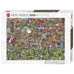 Heye Mishmash "Football History" Puzzle - 3000...