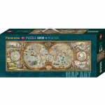 Heye Map Art "Hemisphere Map" Puzzle - 6000 Teile