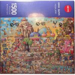 Heye Marino Degano "Yogaland" Puzzle - 1500 Teile