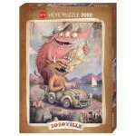 Heye Zozoville "Road Trippin" Puzzle - 2000 Teile